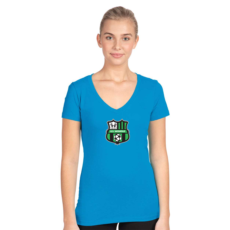 Women's U.S. Sassuolo Soccer Next Level V-Neck T-Shirt