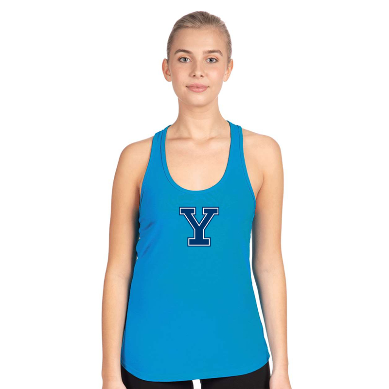 Women's Yale Bulldogs Next Level Ideal Racerback Tank