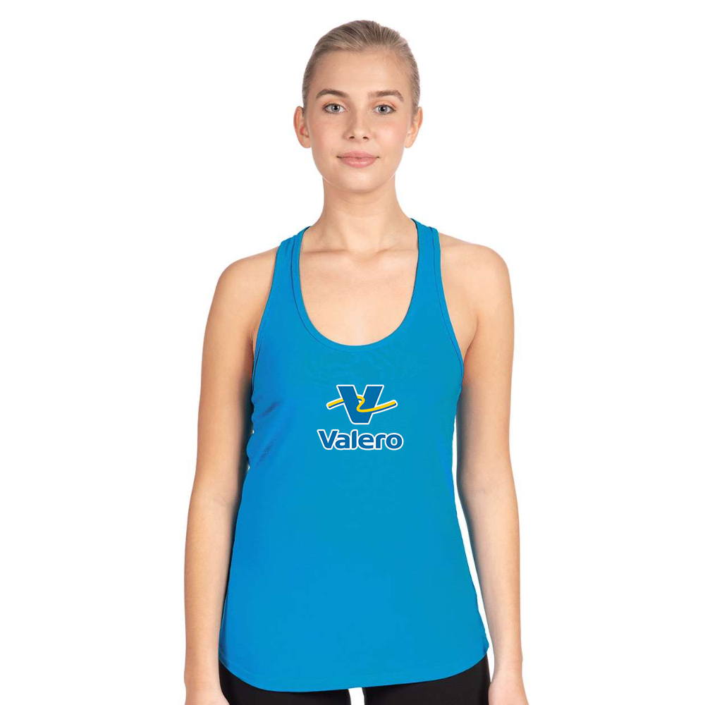 Women's Valero Gas Station Next Level Ideal Racerback Tank