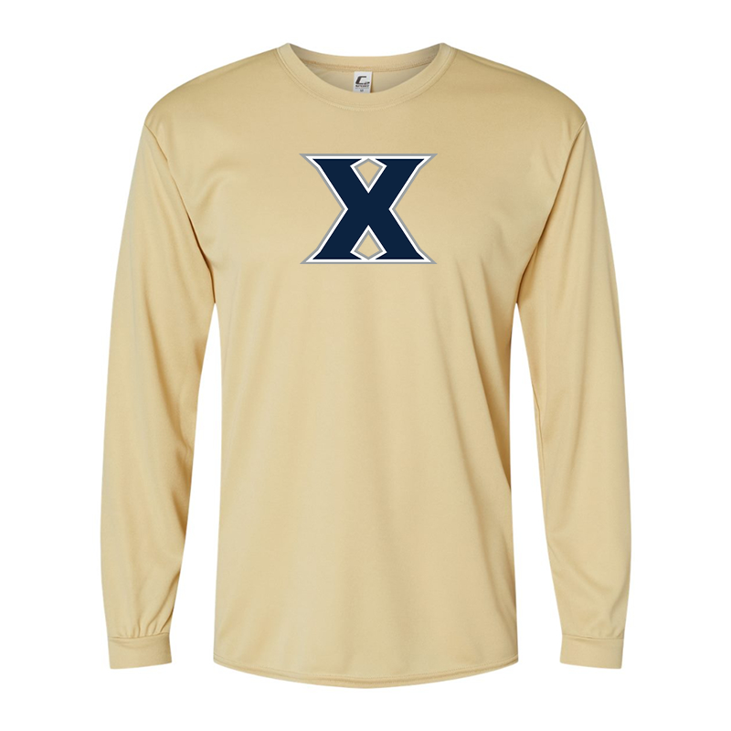 Men's Xavier Musketeers Performance Long Sleeve T-Shirt