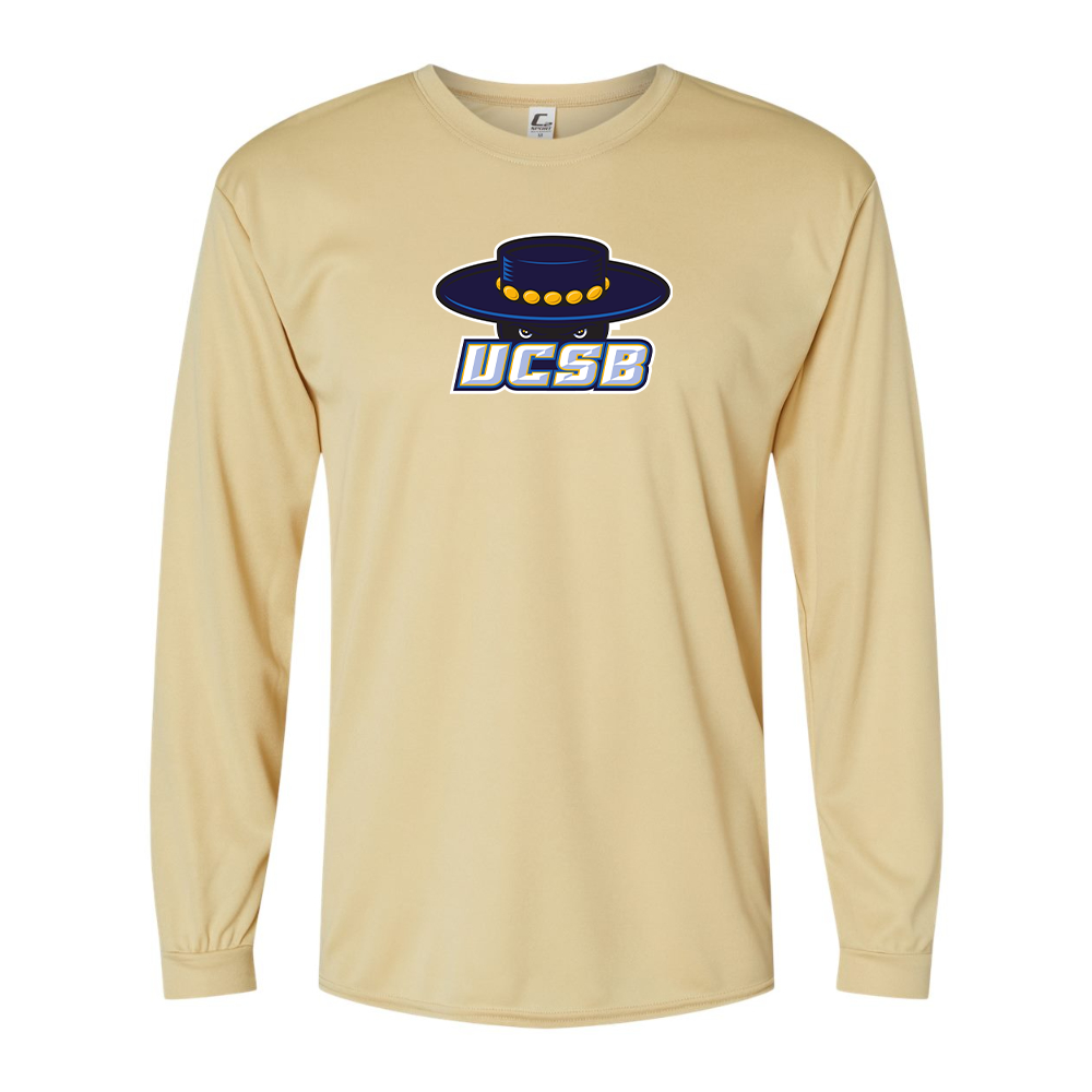 Men's UCSB Gauchos Performance Long Sleeve T-Shirt