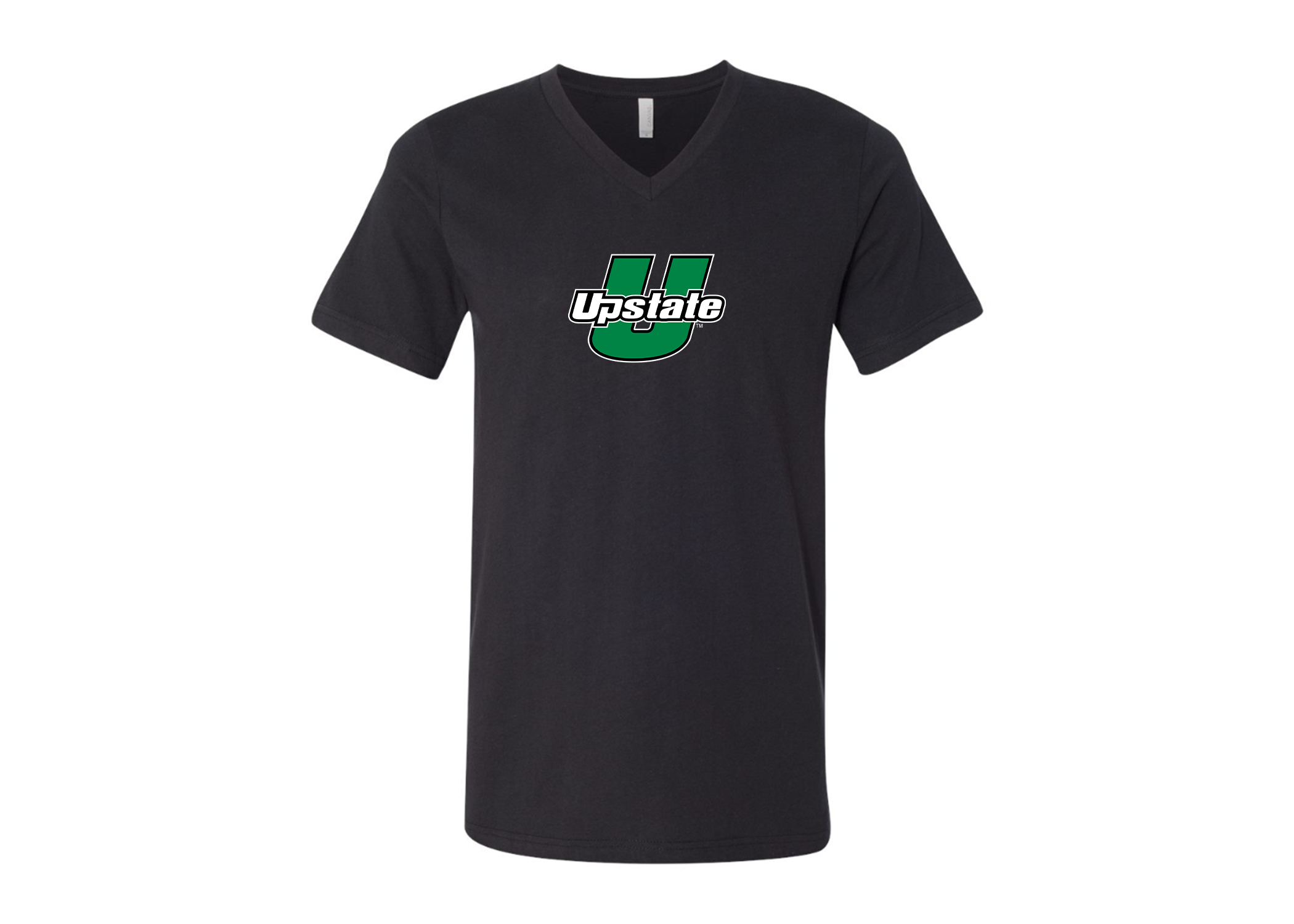 USC Upstate Spartans BELLA  CANVAS - Jersey V-Neck T-Shirt