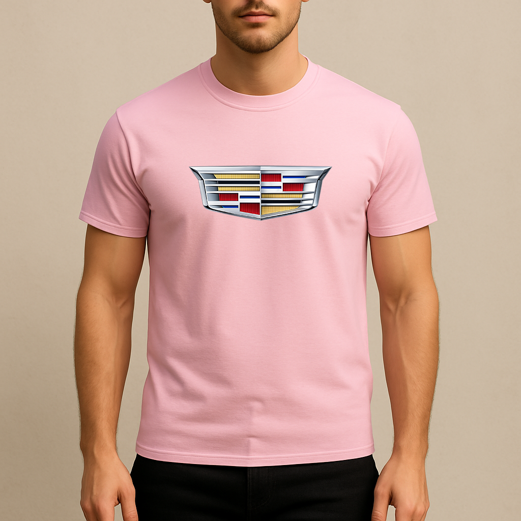 Men’s Cadillac Car Cotton T-Shirt