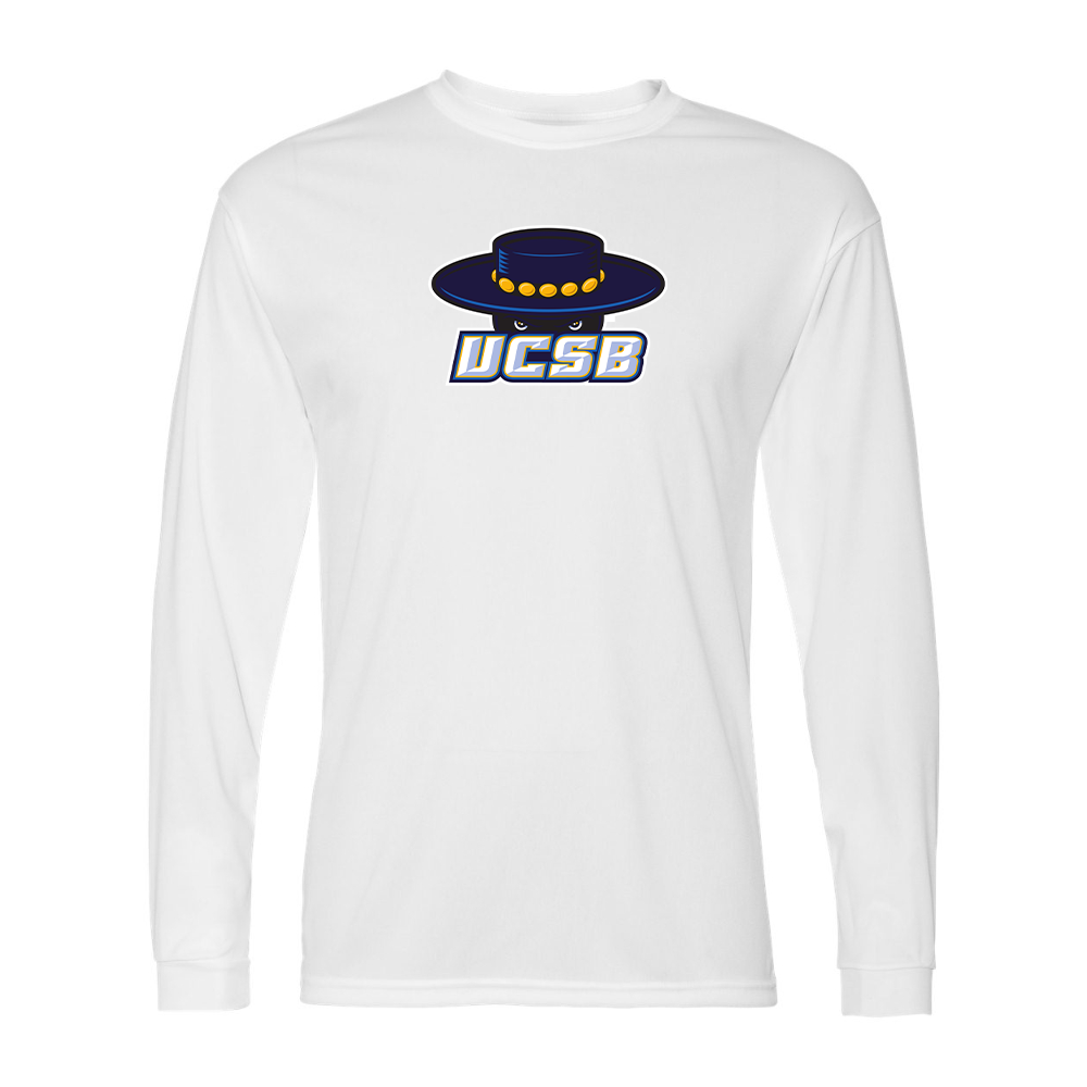 Men's UCSB Gauchos Performance Long Sleeve T-Shirt