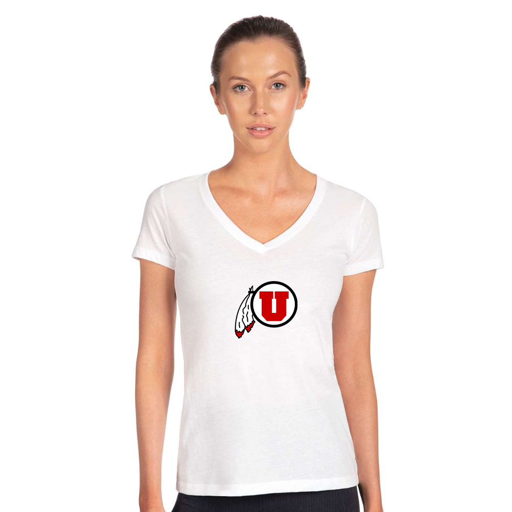 Women's Utah Utes Next Level V-Neck T-Shirt