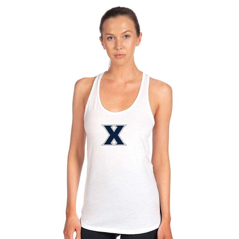 Women's Xavier Musketeers Next Level Ideal Racerback Tank