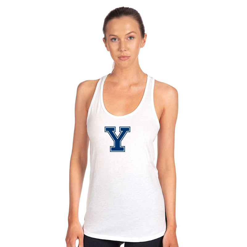 Women's Yale Bulldogs Next Level Ideal Racerback Tank