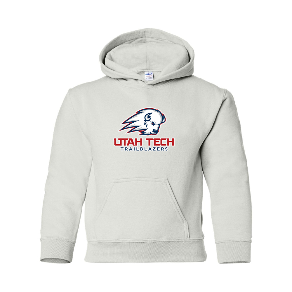 Youth Utah Tech Trailblazers  Gildan Heavy Blend  Hooded Sweatshirt