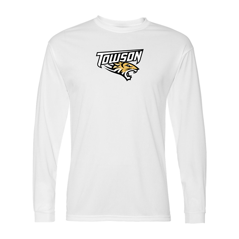 Men's Towson Tigers Performance Long Sleeve T-Shirt