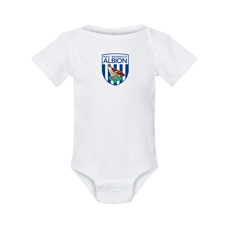 West Bromwich Albion Soccer  Rabbit Skins Infant Baby Rib Bodysuit