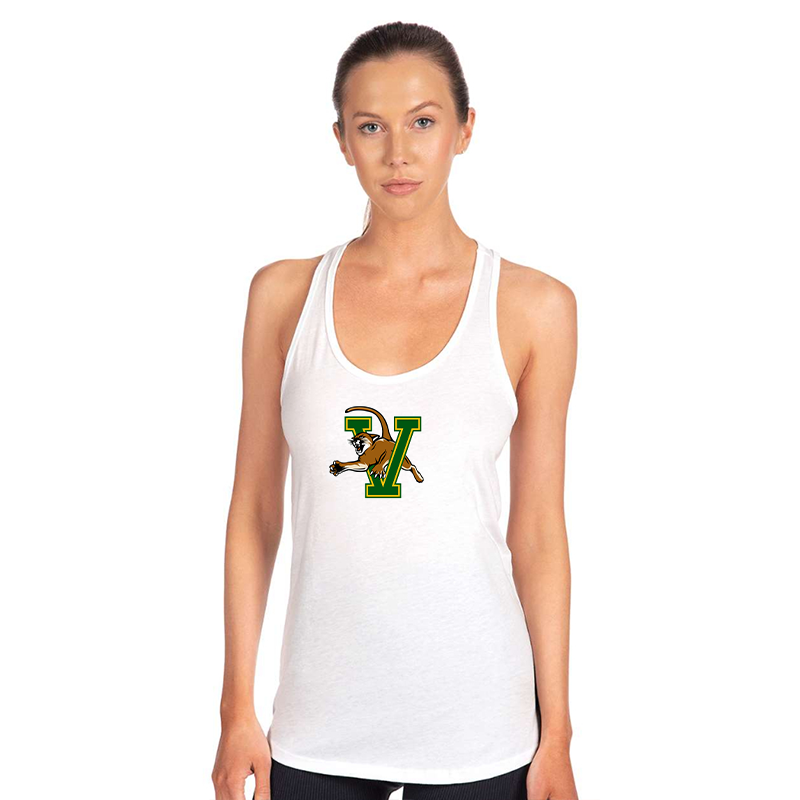 Women's Vermont Catamounts Next Level Ideal Racerback Tank