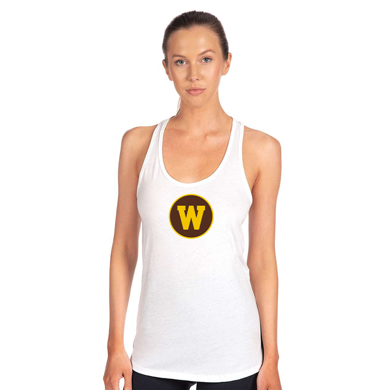 Women's  Western Michigan Broncos Next Level Ideal Racerback Tank