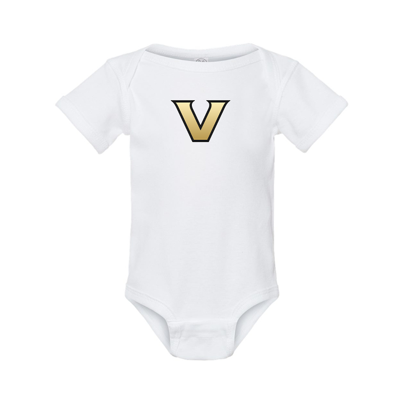Vanderbilt Commodores  Rabbit Skins Infant Baby Rib Bodysuit