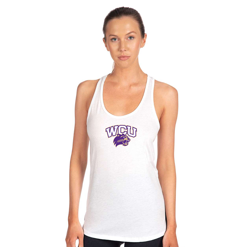 Women's Western Carolina CatamountsNext Level Ideal Racerback Tank