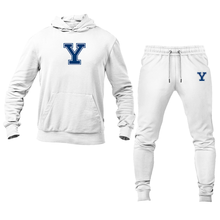 Men's  Yale Bulldogs Hoodie Joggers Set