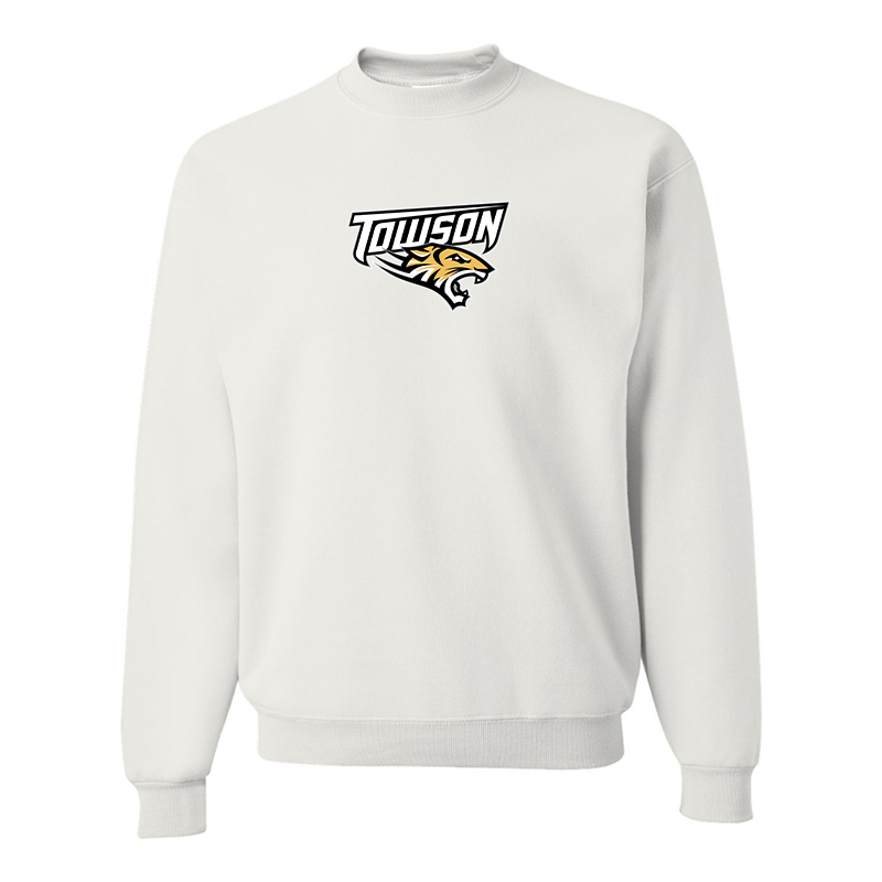 Men's Towson Tigers  JERZEES NuBlend Crewneck Sweatshirt