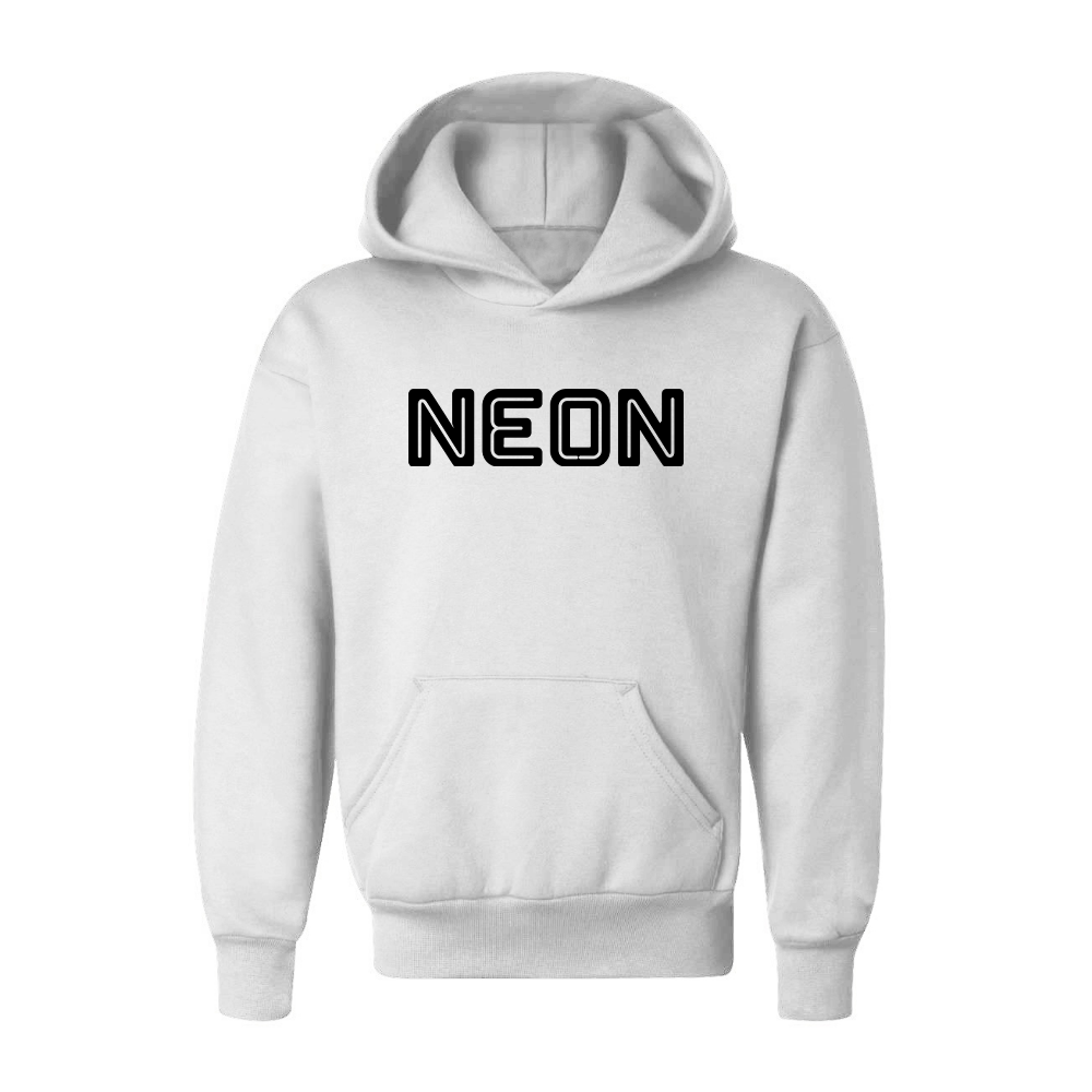 Youth Neon Logo Pullover Hoodie