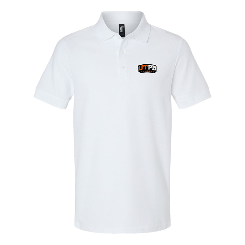 Men's UTPB Falcons Gildan Hammer Pique Polo