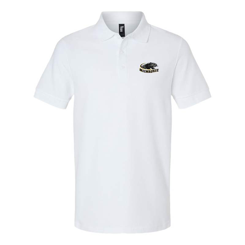 Men's Wisconsin Milwaukee Panthers Gildan Hammer Pique Polo