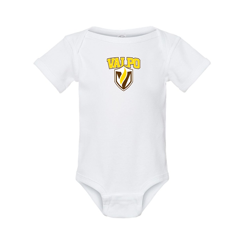 Valparaiso Crusaders  Rabbit Skins Infant Baby Rib Bodysuit