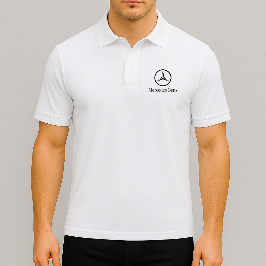 Men’s Mercedes-Benz Luxury Car Dry Blend Polo