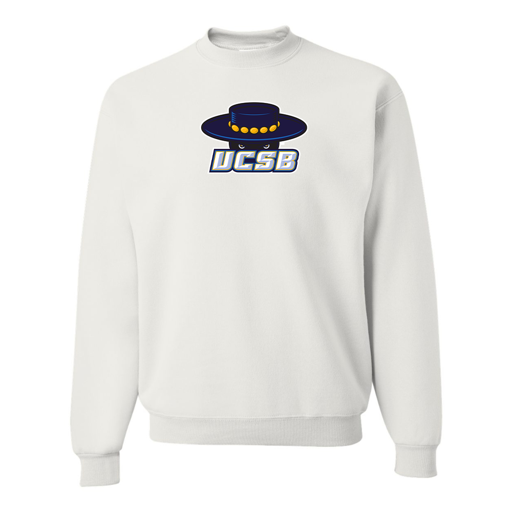 Men's UCSB Gauchos  JERZEES NuBlend Crewneck Sweatshirt