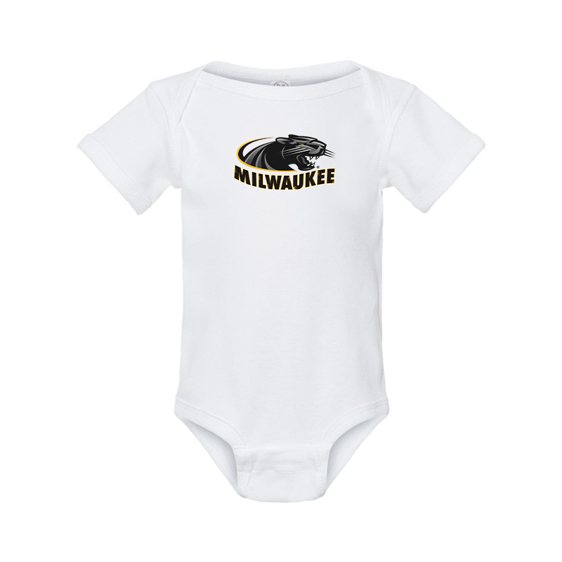 Wisconsin Milwaukee Panthers Rabbit Skins Infant Baby Rib Bodysuit