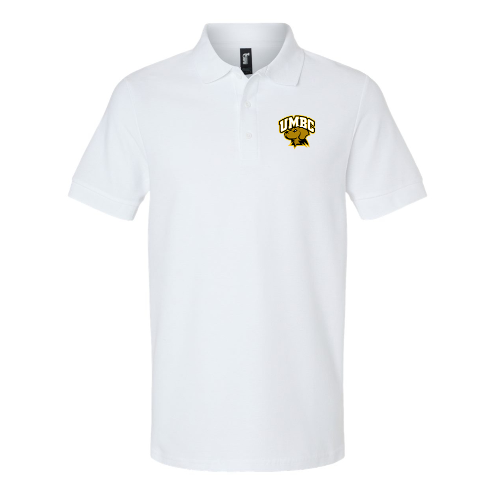 Men's UMBC Retrievers Gildan Hammer Pique Polo