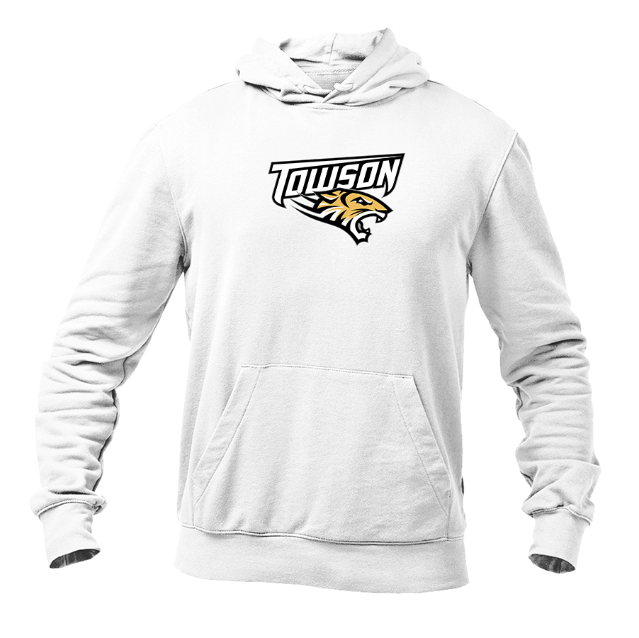 Men's Towson Tigers Gildan  Heavy Blend Hooded Sweatshirt