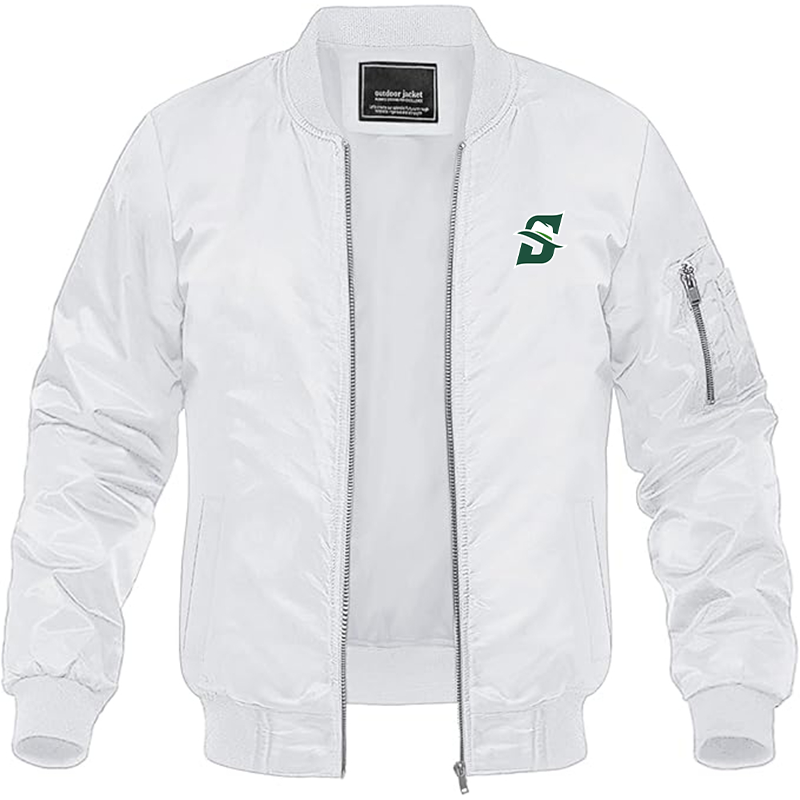 Men's  Stetson Hatters Lightweight Bomber Jacket Windbreaker Softshell Varsity Jacket Coat