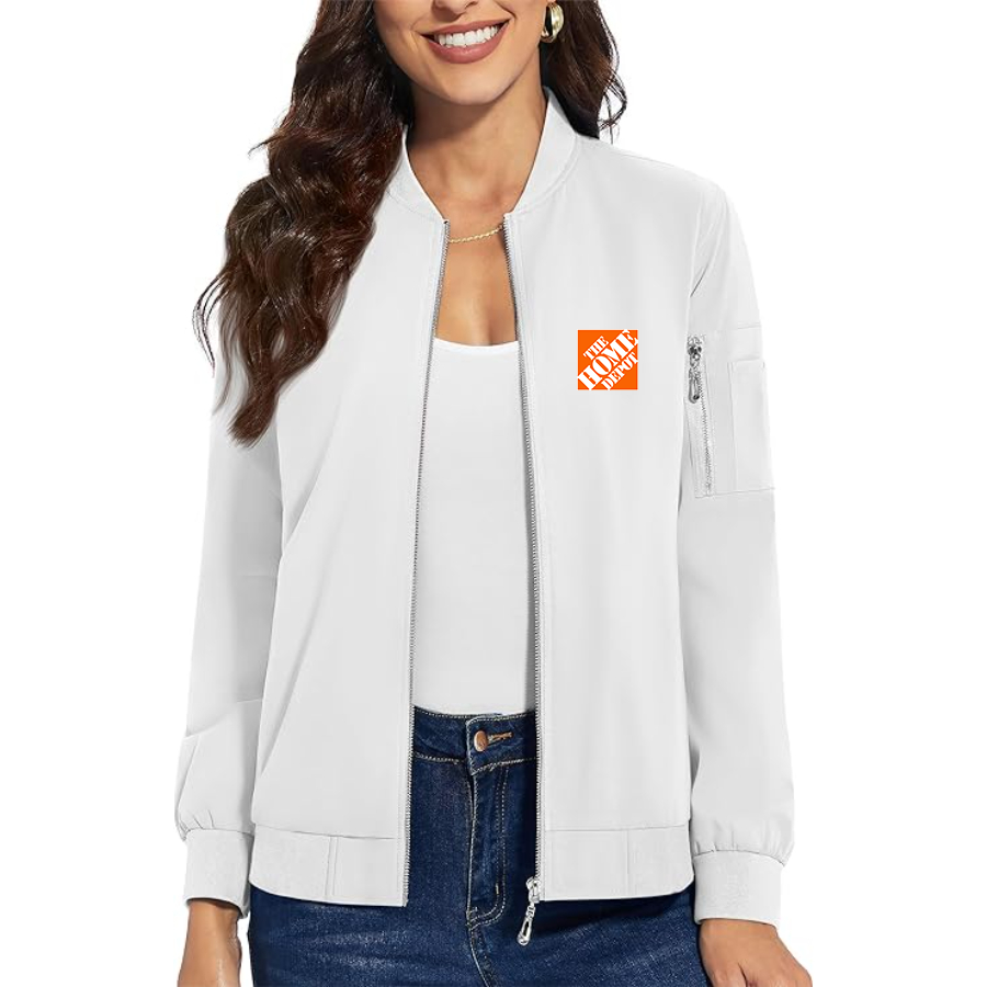 Women's The Home Depot Premium Bomber Jacket Outerwear