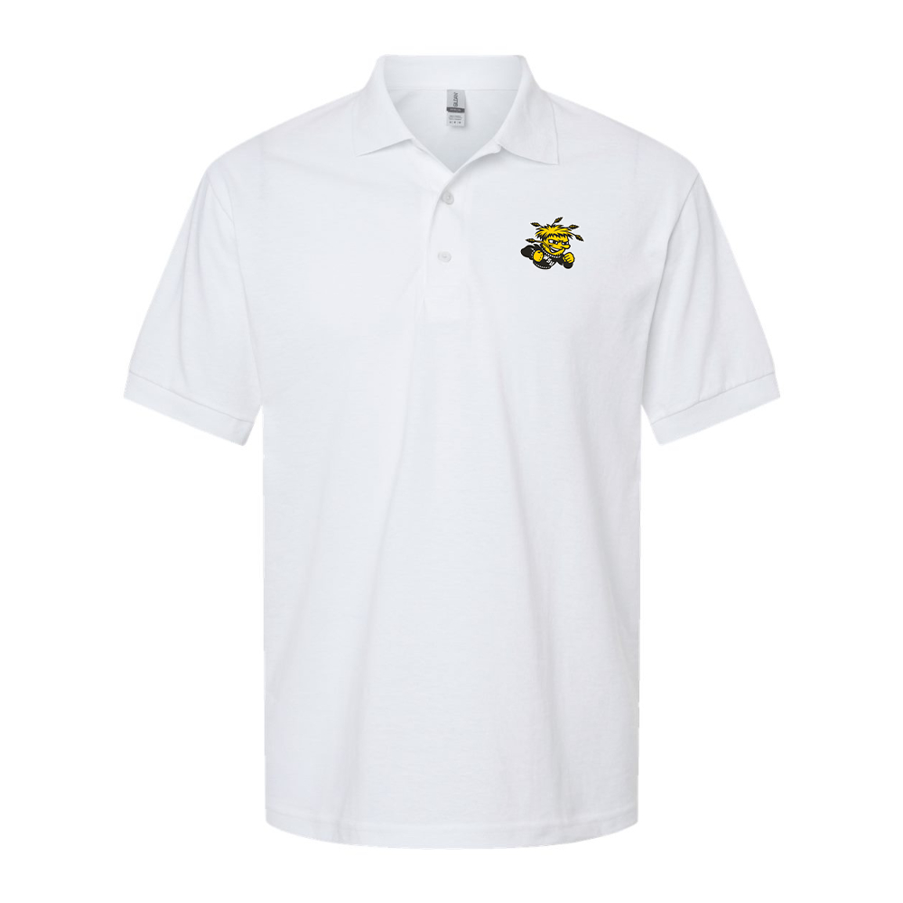 Men's Wichita State Shockers  Gildan Dry Blend Jersey Polo