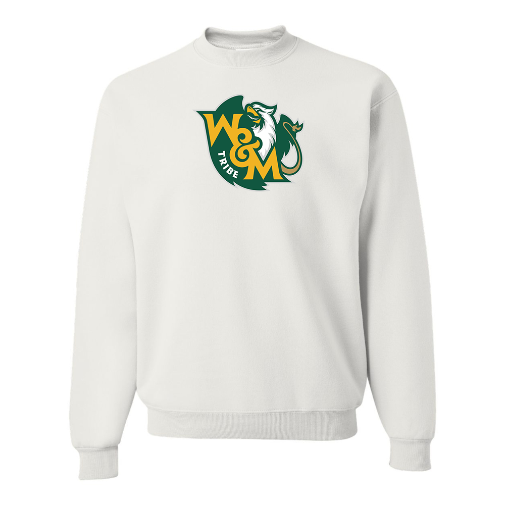 Men's William and Mary Tribe   JERZEES NuBlend Crewneck Sweatshirt