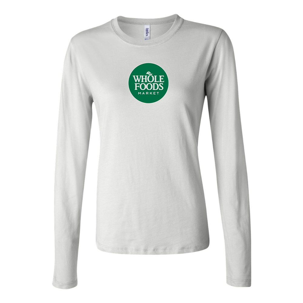 BELLA CANVAS Women’s Whole Foods Market Jersey Long Sleeve Tee