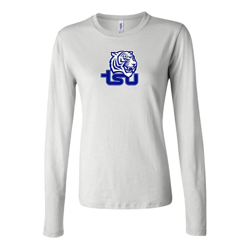 BELLA CANVAS Women’s Tennessee State Tigers Jersey Long Sleeve Tee