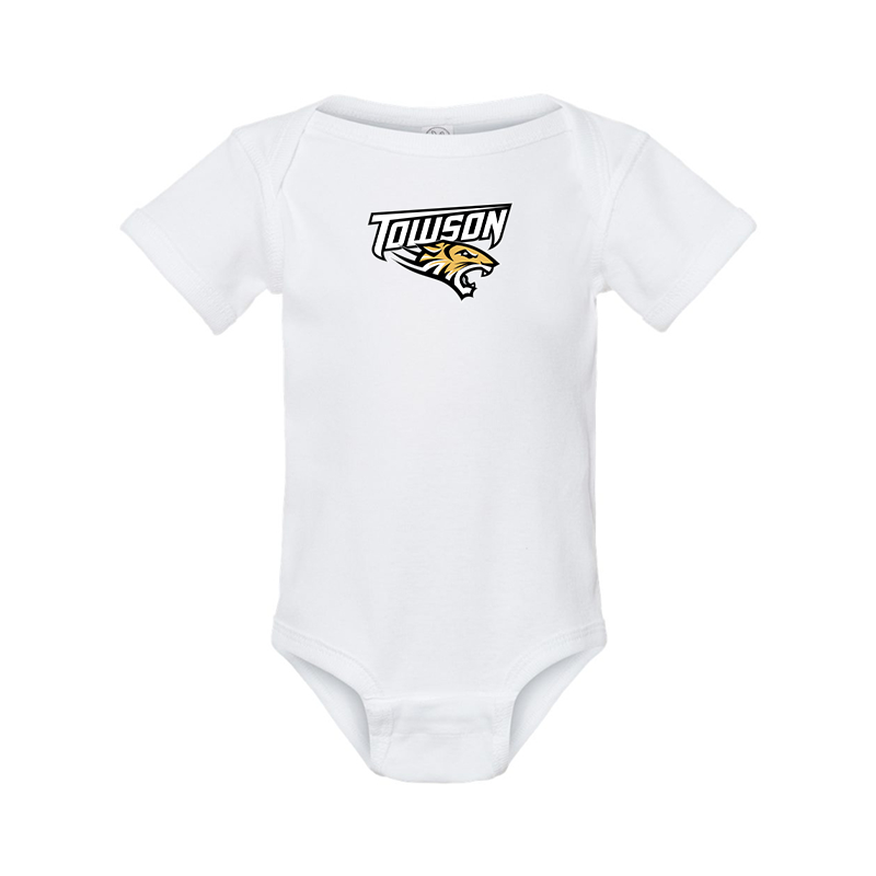 Towson Tigers Rabbit Skins Infant Baby Rib Bodysuit