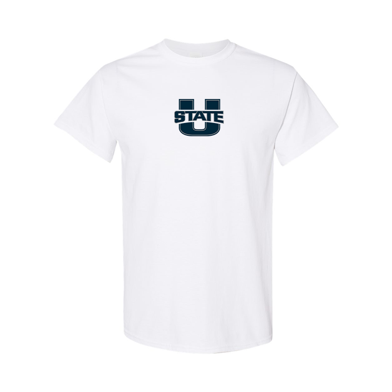 Men's Utah State Aggies Gildan Heavy Cotton T-Shirt
