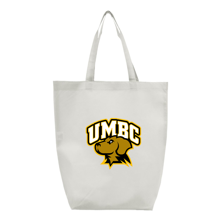 UMBC Retrievers Q-Tees Non-Woven Gusset Bottom Tote