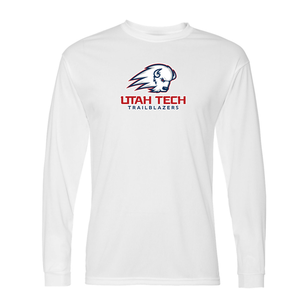 Men's Utah Tech Trailblazers Performance Long Sleeve T-Shirt