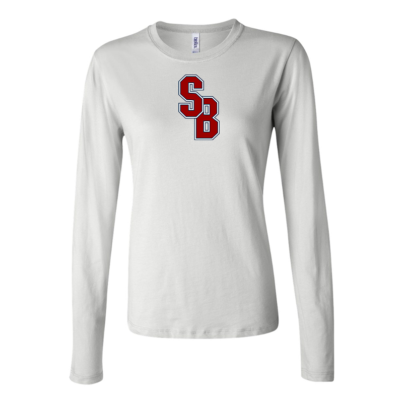 BELLA CANVAS Women’s Stony Brook Seawolves Jersey Long Sleeve Tee