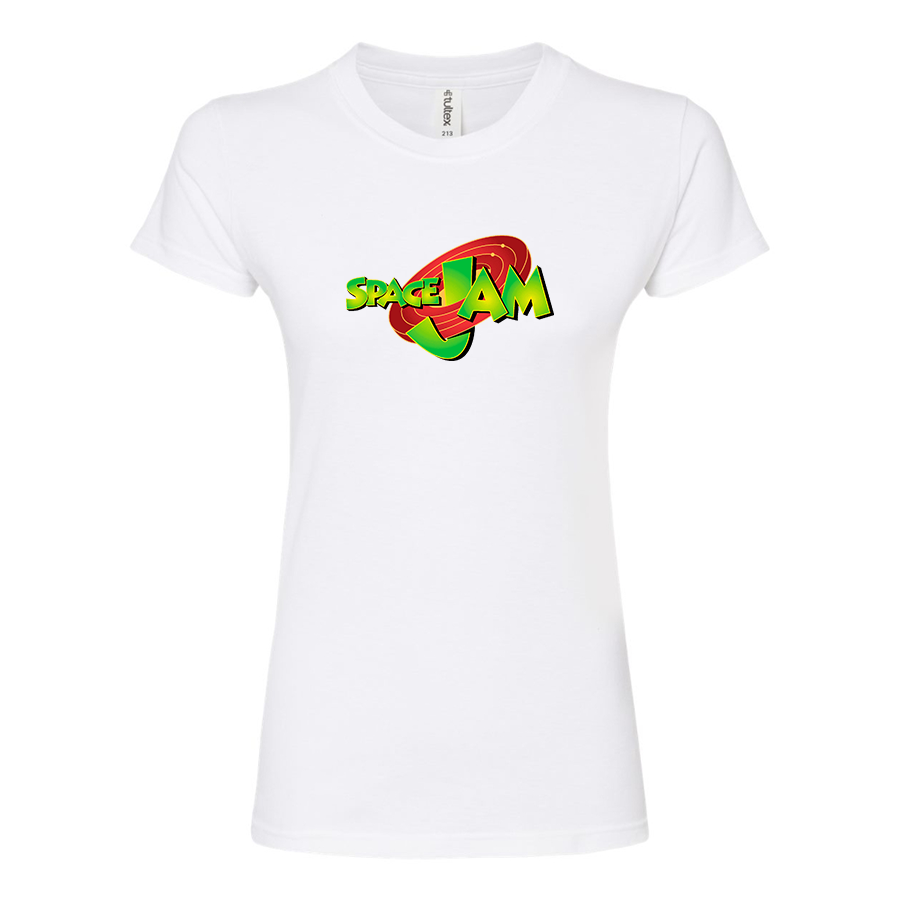 Women’s Space Jam Round Neck T-Shirt