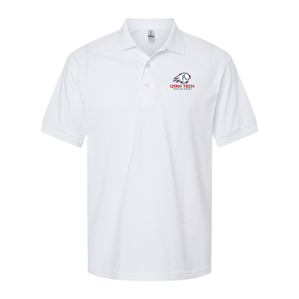 Men's Utah Tech Trailblazers Gildan Dry Blend Jersey Polo