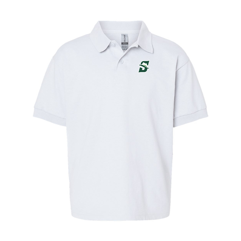Youth Stetson Hatters Gildan Dry Blend Jersey Polo