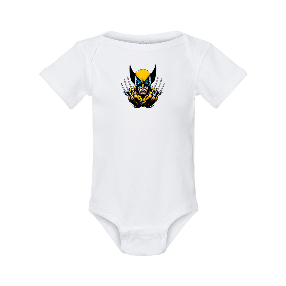 Wolverine 2025 Art   Rabbit Skins Infant Baby Rib Bodysuit