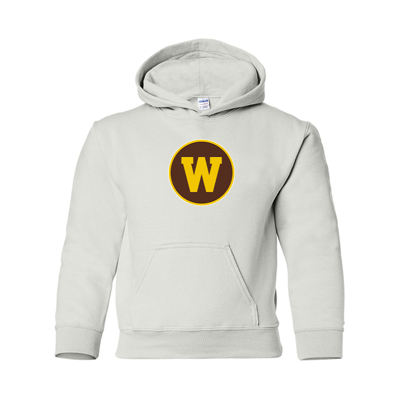 Youth Western Michigan Broncos  Gildan Heavy Blend  Hooded Sweatshirt