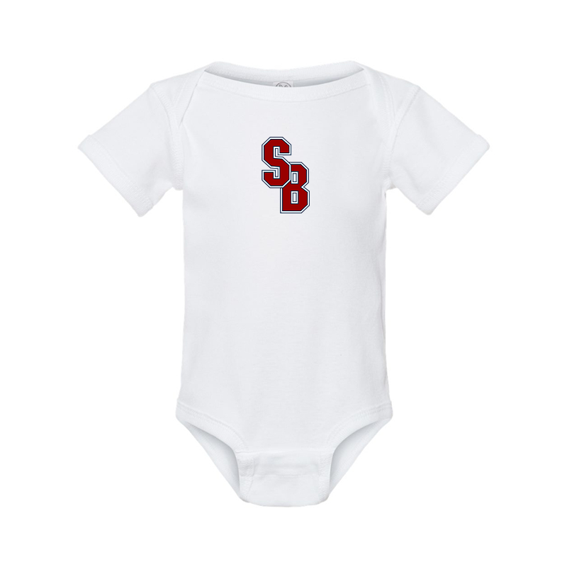 Stony Brook Seawolves  Rabbit Skins Infant Baby Rib Bodysuit