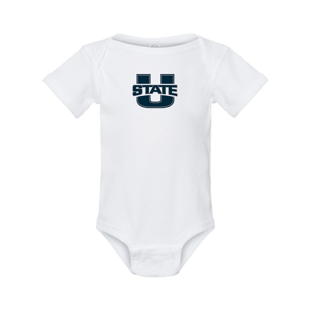 Utah State Aggies Rabbit Skins Infant Baby Rib Bodysuit