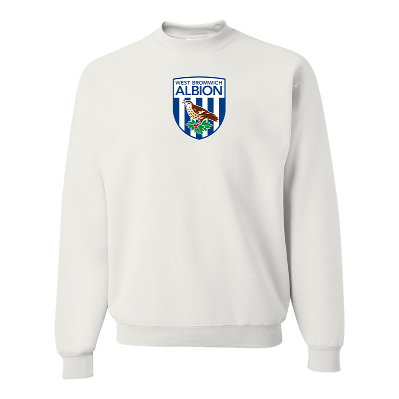 Men's West Bromwich Albion Soccer JERZEES NuBlend Crewneck Sweatshirt