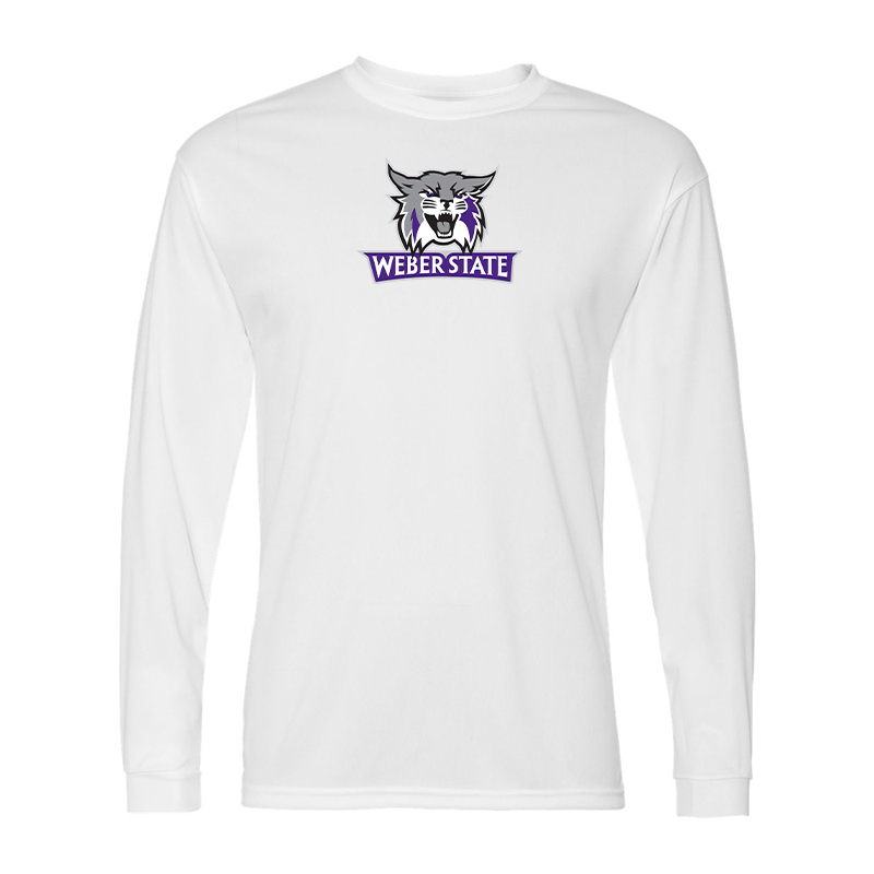 Men's Weber State Wildcats  Performance Long Sleeve T-Shirt