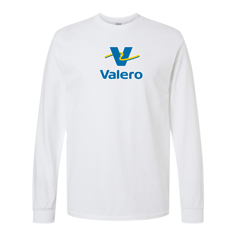 Men's Valero Gas Station Gildan Heavy Cotton Long Sleeve T-Shirt